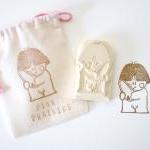 Hand Carved Rubber Stamp